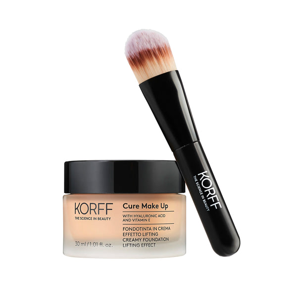 KORFF CREAMY FOUNDATION LIFTING EFFECT 01 with Brush 30ml