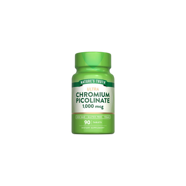 NATURE'S TRUTH ULTRA CHROMIUM PICOLINATE 1000 mcg
