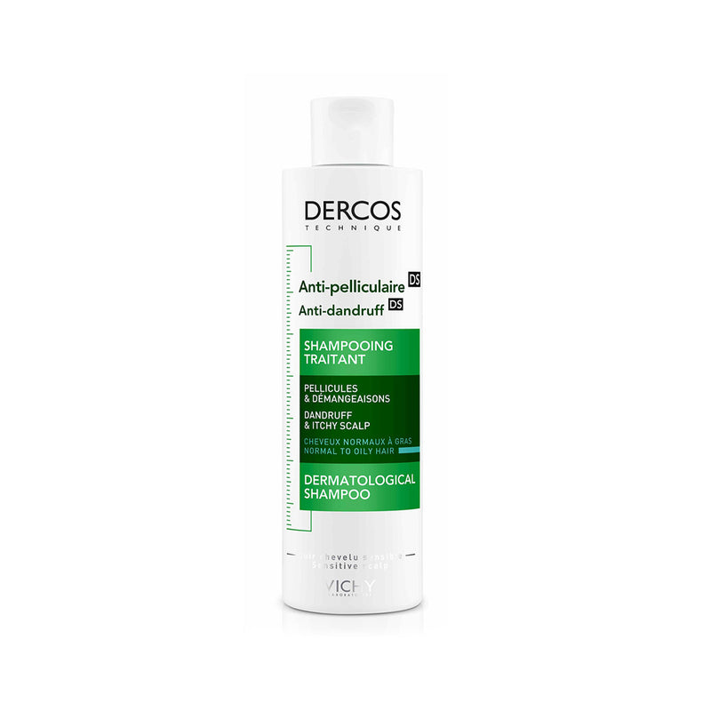 VICHY DERCOS ANTI-DANDRUFF SHAMPOO NORMAL TO OILY HAIR  200ml