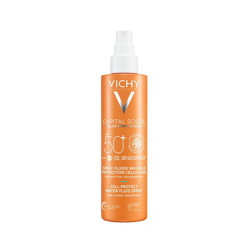 VICHY CAPITAL SOLEIL SPF 50 SPRAY FLUIDE INVISIBLE PROTECTION CELLULAIRE 200ml