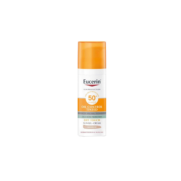 EUCERIN SUN PROTECTION OIL CONTROL TINTED - MEDIUM 50ML