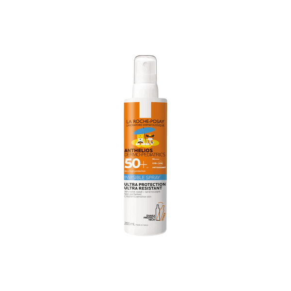 LA ROCHE-POSAY ANTHELIOS DERMO-PEDIATRICS SPF 50 INVISIBLE SPRAY, 200ml